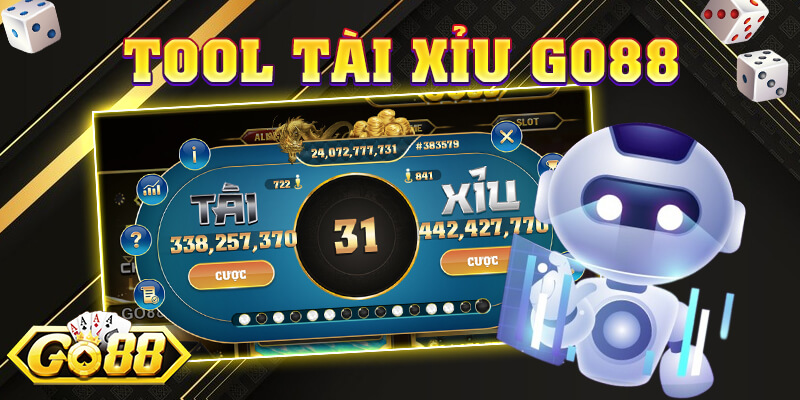 Tool Tài Xỉu Go88 là phần mềm hack trò chơi Tài Xỉu trên cổng game